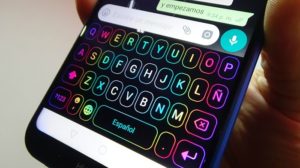 TECLADO LED ANDROID