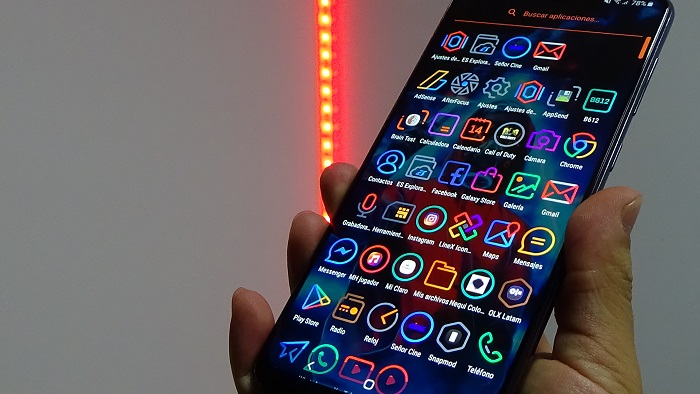 ICONOS DE NEON para tu Android