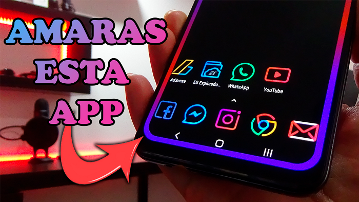 Como tener los Bordes ILUMINADOS para ANDROID