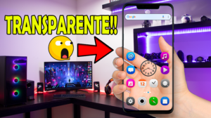 Como poner FONDO DE PANTALLA Android TRANSPARENTE