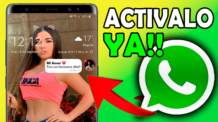 ACTIVALO YA!! Las BURBUJAS de CHAT para WHATSAPP