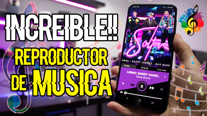 Increible REPRODUCTOR de MUSICA para ANDROID