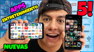 TOP 5!! APLICACIONES de ENTRETENIMIENTO para tu ANDROID