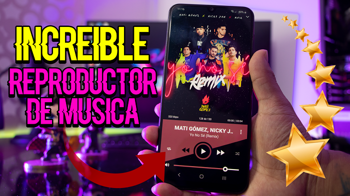 Increíble REPRODUCTOR de MUSICA con DISEÑO EXCLUSIVO