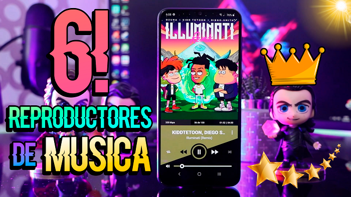 TOP 6!! REPRODUCTORES de MUSICA con FUNCIONES super POTENTES