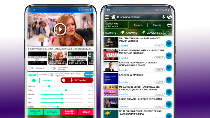 La mejor APP de KARAOKE para tu CELULAR