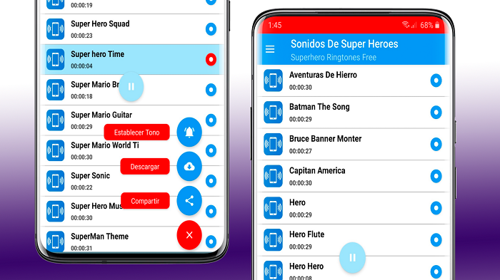PERSONALIZA tu teléfono con los MEJORES TONOS de llamada de SUPERHEROE