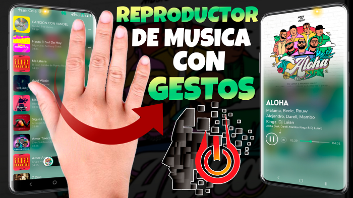 Potente REPRODUCTOR de MUSICA con CONTROL de SENSORES