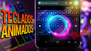 Increíbles TECLADOS en NEON con EFECTO de MOVIMIENTO