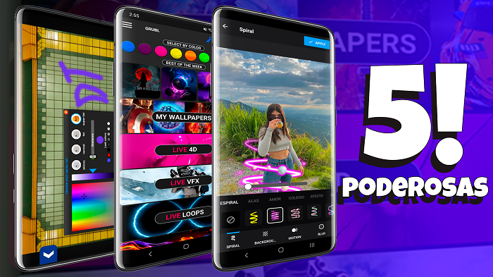 TOP 5!! LAS MAS EXCLUSIVAS & PODEROSAS APPS para ANDROID