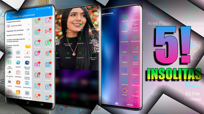 TOP 5!! Aplicaciones INSÓLITAS que NECESITAS para MEJORAR tu DISPOSITIVO