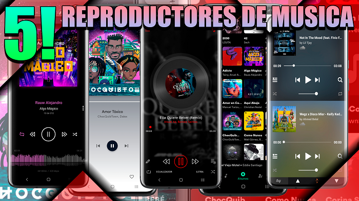 TOP 5!! REPRODUCTORES de MÚSICA NUEVOS ÚNICOS & EXCLUSIVOS