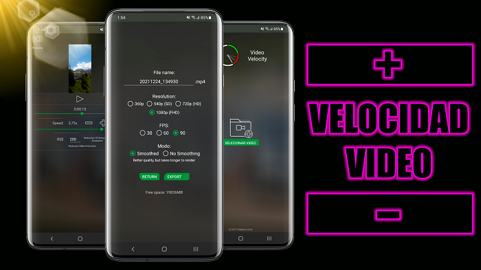 El mejor EDITOR de VELOCIDAD de VÍDEO para tu ANDROID APPS UTILES