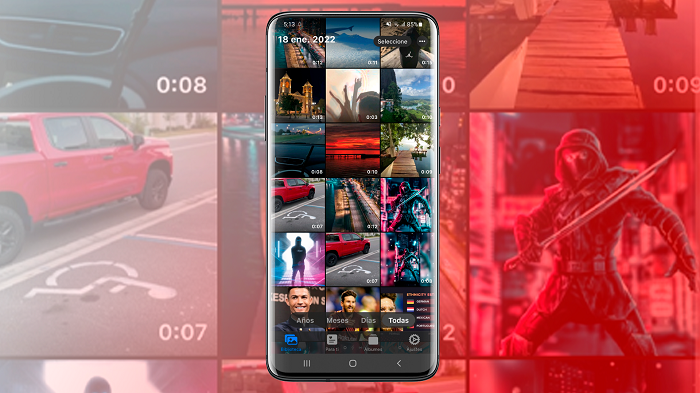 Potente GALERÍA al ESTILO de iOS 15 para ANDROID