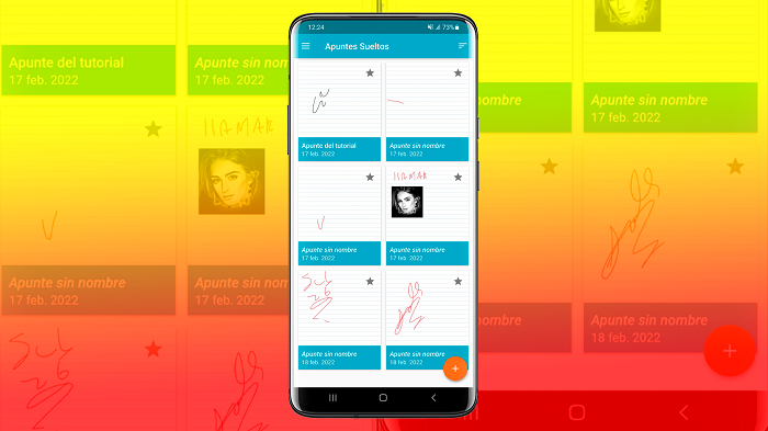 NOTAS a MANO en tu ANDROID NOTAS VIRTUALES