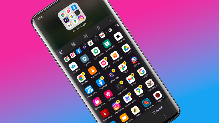 Folder de APPS PERSONALIZABLE & EXCLUSIVO